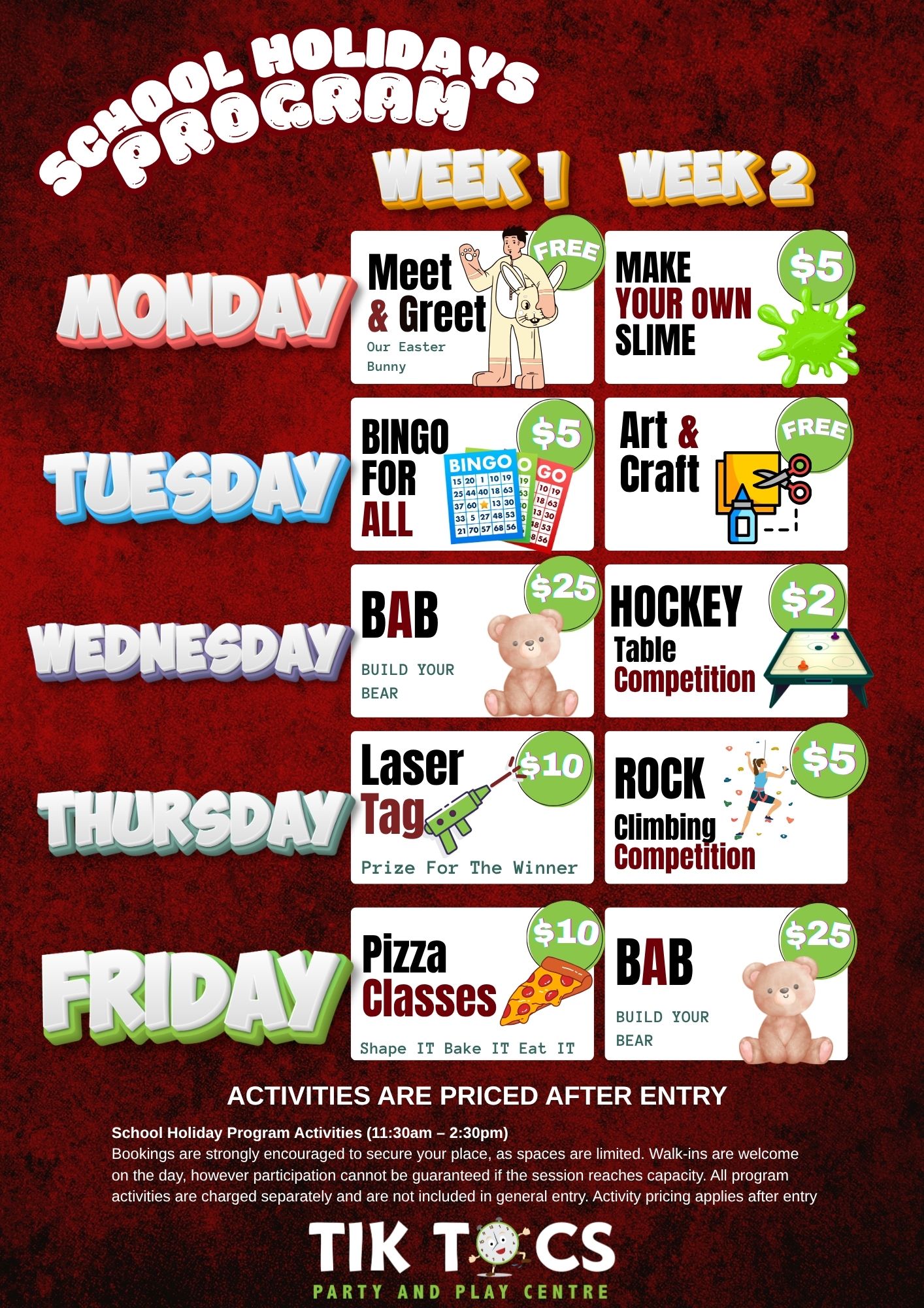 Tik Tocs Party & Play Centre|tiktocs play centre