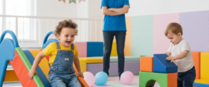 Toddler birthday party ideas in prestons Little ones enjoying a toddler birthday party Prestons families love at TikTocs Party And Play Centre
